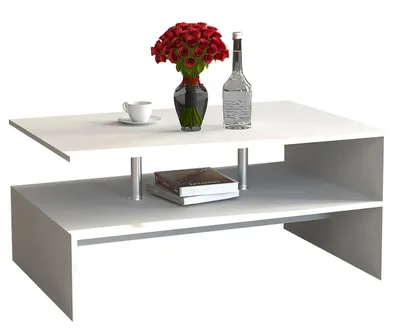Image de Table basse en bois Sofatic Salle de séjour Table d'appoint Table basse Maliso L