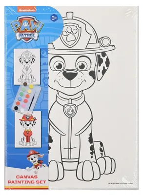 Produktbild von Gewinnt Holland-Leinwandgemälde-Set Paw Patrol
