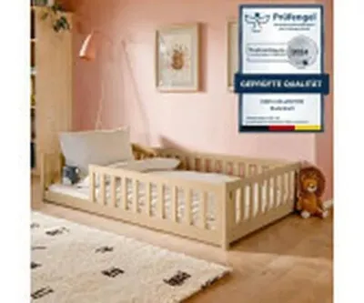 Produktbild von kindsgard Bodenbett sovnat 90 x 200 natur