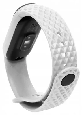 Zdjęcie produktu dla Opaska ChronSmarta do smartband'a Xiaomi Mi Band 5 / 6 / 7 (Biały)