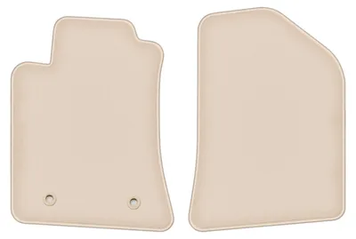 Produktbild von DURBAN Beige Velours-Fußmatten vorne für Toyota Avensis II T25 Kombi, Liftback, Limousine (2003-2009)