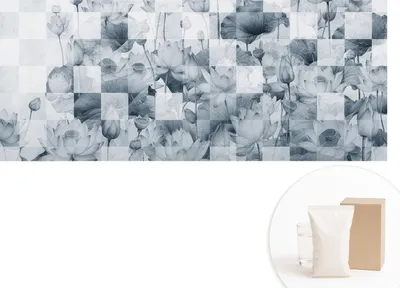 Obrázek produktu pro Samolepicí fototapeta – nástěnné obrazy do obývacího pokoje – 208 x 146 cm – dekorativní fólie na stěny – moderní design pro výzdobu stěn – tapety do interiérů – lotosové květy