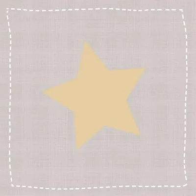 Zdjęcie produktu dla Artebene serwetki gwiazda taupe złoto 33x33 cm 20 sztuk