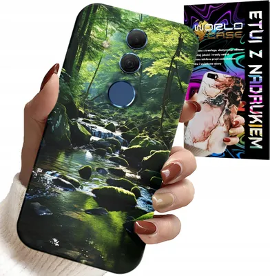 Zdjęcie produktu dla Etui Do Huawei Mate 20 Lite - Las Rzeka Strumień Przyroda Widoki