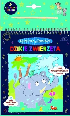 Obrázek produktu pro Dzikie Zwierzęta. Książeczka z Wydrapywankami
