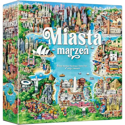 Zdjęcie produktu dla NASZA KSIĘGARNIA Gra Miasta marzeń 04635
