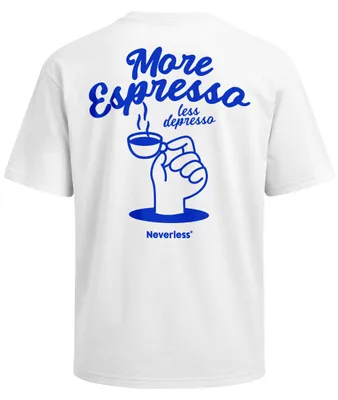 Produktbild von Herren T-Shirt - More Espresso - Oversized Relaxed Fit Sommer Fashion Streetstyle Neverless®