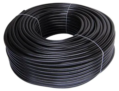 Produktbild von Technischer Schlauch 100 m, schwarz - PVC