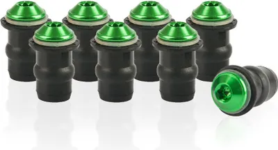 Produktbild von Schrauben für Verkleidungsscheibe M5x15mm, 8 Stück, grün