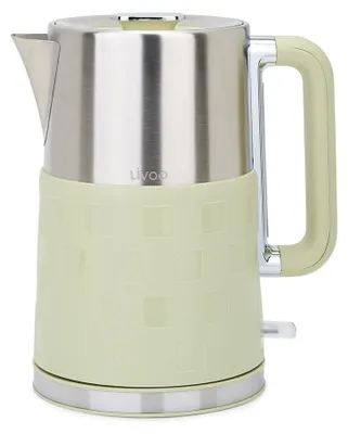 Productafbeelding van Livoo DOD204, 1,7 liter, 2200 W, Groen, Roestvrij staal, Roestvrij staal, Waterniveau-indicator, Oververhittingsbeveiliging