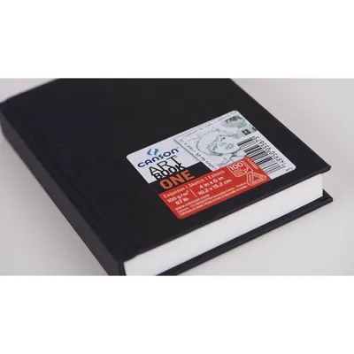 Image de canson Carnet de croquis ARTBOOK ONE DIN A5 vierge, couverture rigide 196 pages