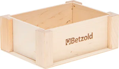 Produktbild von Betzold Holzkiste für Klebestifte, Größe: groß