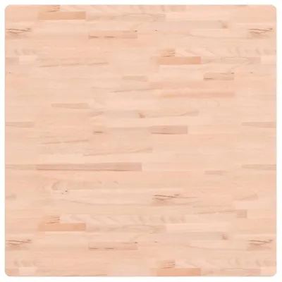 Zdjęcie produktu dla Blat stołowy z litego drewna bukowego 90x90 cm