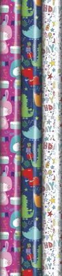 Produktbild von Clairefontaine 211930C, Geschenkpapier, Mehrfarbig, Abbildung, Papier, 57 g/m², 2 m