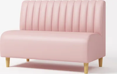 Produktbild von 360Home Gastro Sitzbank Dinerbank Sofa Gastronomiemöbel Cafe Bar Restaurants Hotel Einrichtung Stuhl Rosa