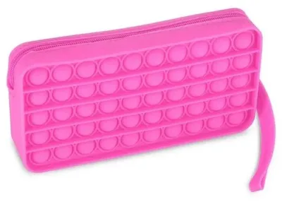 Immagine prodotto di EASY Flow Astuccio antistress per la scuola con bolle in silicone, rosa