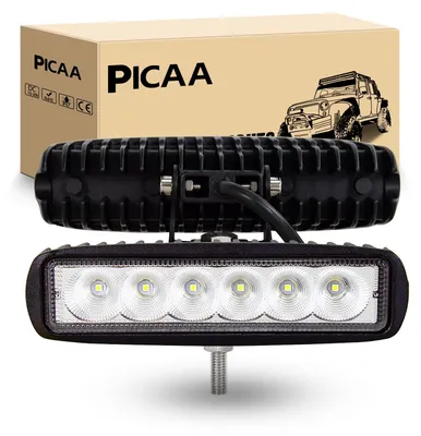 LED-Flutlicht 2x 18 W, 15,2 cm, Off-Road-Scheinwerfer