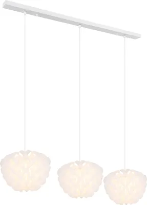 Produktbild von Globo Lighting Hängeleuchte Metall weiß, 3x E14