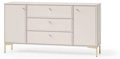 Obrázok produktu pre FURNLUX Komoda Sandro, béžová, 160 cm / Hlavná farba: béžová / Rozmery: 160 x 85 x 40 cm