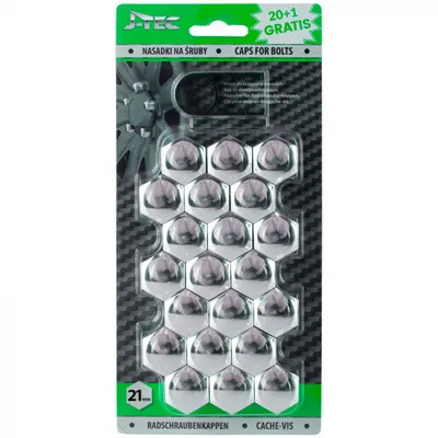 Produktbild von J-TEC Radmutterkappe J21308 Kunststoff Blisterpack