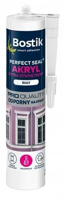 Produktbild von Acryl-Dichtstoff extra elastisch außen/innen, weiß, überstreichbar, 280 ml Kartusche