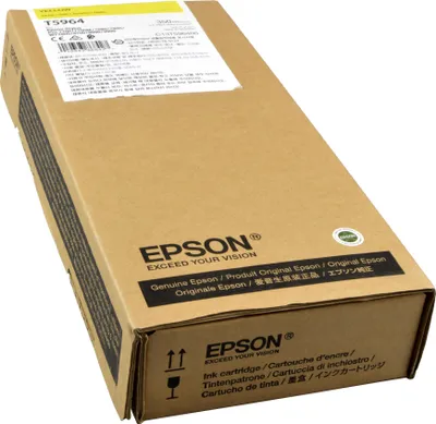 Productafbeelding van Epson T5964 - 350 ml - Geel - origineel - Inktpatroon - voor Stylus Pro 7700, Pro 7890, Pro 7900, Pro 9700, Pro 9890, Pro 9900, Pro WT7900