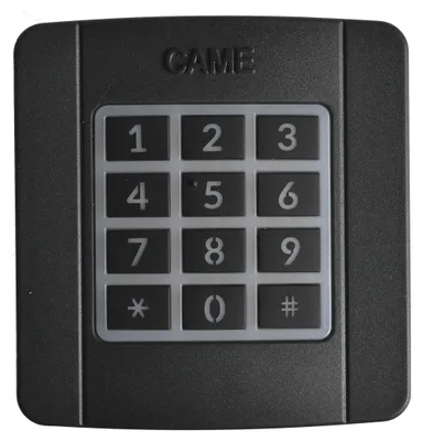 Image de Clavier à code radio 433,92 MHz, 12 boutons, applique - CAME - 806SL-0170