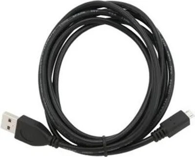 Produktbild von Gembird CCP-MUSB2-AMBM-1M USB Kabel USB 2.0 Micro-USB B USB A Schwarz