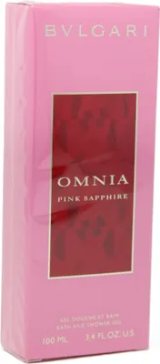 Productafbeelding van BVLGARI Omnia Pink Sapphire, Douchegel, 100 ml, Voor volwassenen, Vrouwen, Lichaam, Geschikt voor normale huid