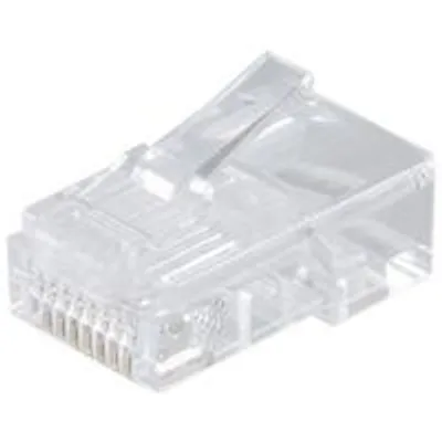 Produktbild von Modular Stecker 8polig für Rundkabel vergoldet