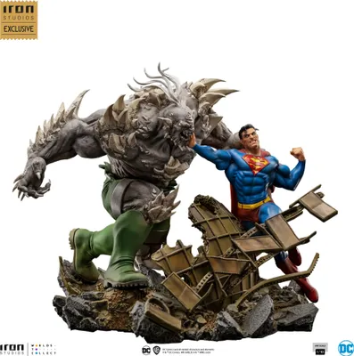 Produktbild von DC Comics BDS Art Scale Statue 1/10 Superman vs Doomsday heo EU Exclusive 30 cm