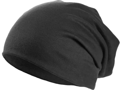 Produktbild von Leichte Beanie Mütze in 15 Farben, Einheitsgröße (56-61 cm), Länge 30 cm, 2-lagig, dehnbar