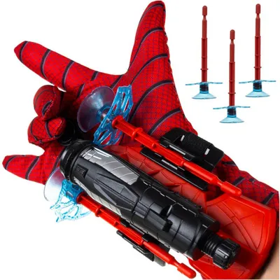 Produktbild von Handschuh mit Netzwerfer Schießspinnenhandschuh Drei Darts Darts