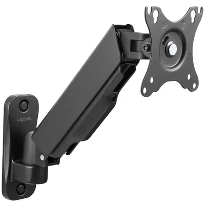 Produktbild von Logilink | Wandhalterung | Neigbar, schwenkbar, drehbar | 17-32 " | Maximales Gewicht (Tragfähigkeit) 9 kg | Schwarz