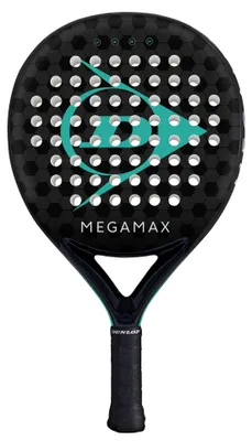 Produktbild von Dunlop Padel-Schläger Megamax schwarz-grün für Anfänger und Freizeit