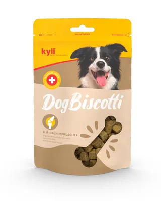 Produktbild von kyli DogBiscotti m. Grünlippmuschel 200g