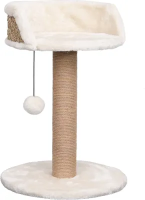Immagine prodotto di Albero per Gatti con Palo Tiragraffi 49 cm in Giunco