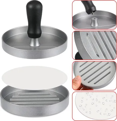 Produktbild von Aluminium Grillwürfel mit 100 Stück, Antihaft, Fleisch- und BBQ-Zubehör
