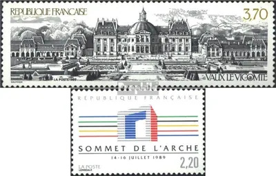 Produktbild von Briefmarken Frankreich 1989 Mi 2732,2733 (kompl.Ausg.) postfrisch Tourismus