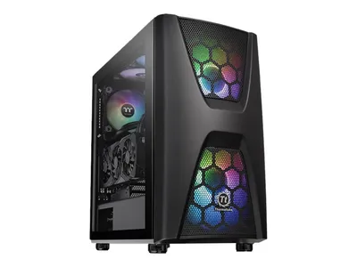 Obrázek produktu pro Thermaltake Commander C 34, Midi Tower, PC, Černá, ATX, Micro ATX, Mini-ITX, SPCC, 18 cm
