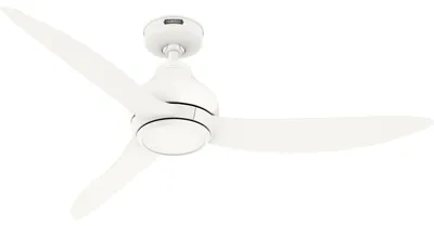 Obrázek produktu pro Energeticky úsporný stropní ventilátor s dálkovým ovládáním Kaleidoscope White 132 cm