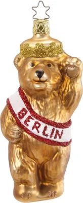 Produktbild von INGE-GLAS Weihnachts-Hänger Berliner Bär