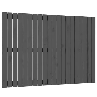 Immagine prodotto di vidaXL Testata da parete grigia 127,5x3x90 cm in legno di pino massiccio