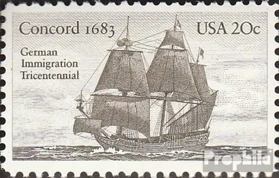 Produktbild von Briefmarken USA 1983 Mi 1628 (kompl.Ausg.) postfrisch Einwanderung