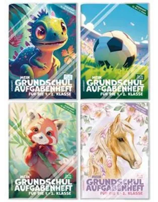 Produktbild von Mein Grundschul-Aufgabenheft 1. und 2. Klasse A5 sort.(4)