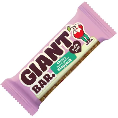 Obrázok produktu pre Obrovský barový čerešňový jogurtový flapjack 100 g