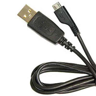 Imagen del producto de Samsung APCBU10BBEC, 0,8 m, USB A, Micro-USB B, Conector a conector,