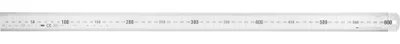 Produktbild von BMI Stahlmaßstab, rostfrei, Länge: 600 mm