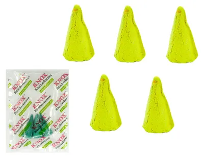 Produktbild von KNOX Räucherkerzen XXL Riesen 5er Set - mit 3er Probe "Meeresbrise" - Angenehmer Duft von Lemon - Große Räucherkerzen