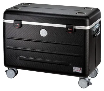 Immagine prodotto di PARAT Case i16 - Carrello multimediale - Nero - Acrilonitrile butadiene stirene (ABS) - Alluminio - Spugna - Tablet - 24,6 cm (9.7″) - 4 ruota(e)